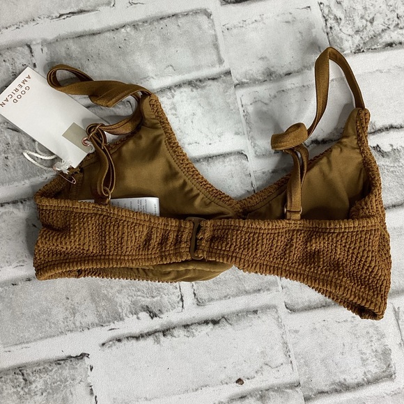 Good America crinkle always fits twist top Size:1 - Picture 3 of 7